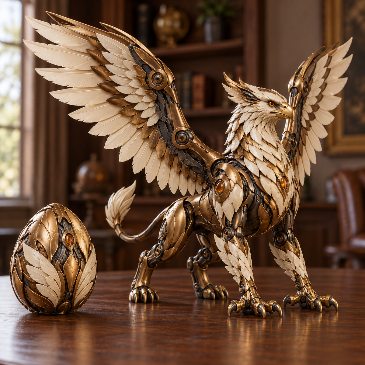 ✨2-in-1 Mythical Beast Transforming Egg Figure – 7 Fantasy Designs