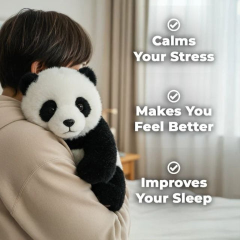 🐼 49% OFF! Lifelike Cuddle Panda – Your New Fluffy Best Friend! 💕