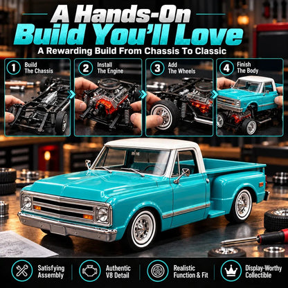 📍🎁Premium Classic Truck Gift for Collectors & Hobbyists 🏆