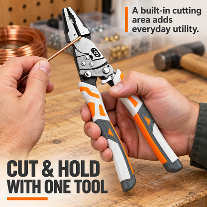 Self-Locking Ratchet Pliers