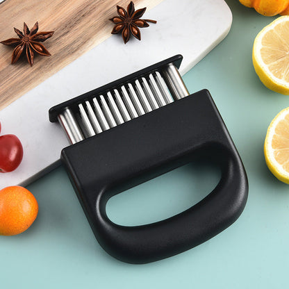 🥩 48-Blade Spring Meat Tenderizer – Quick & Easy Meat Prep