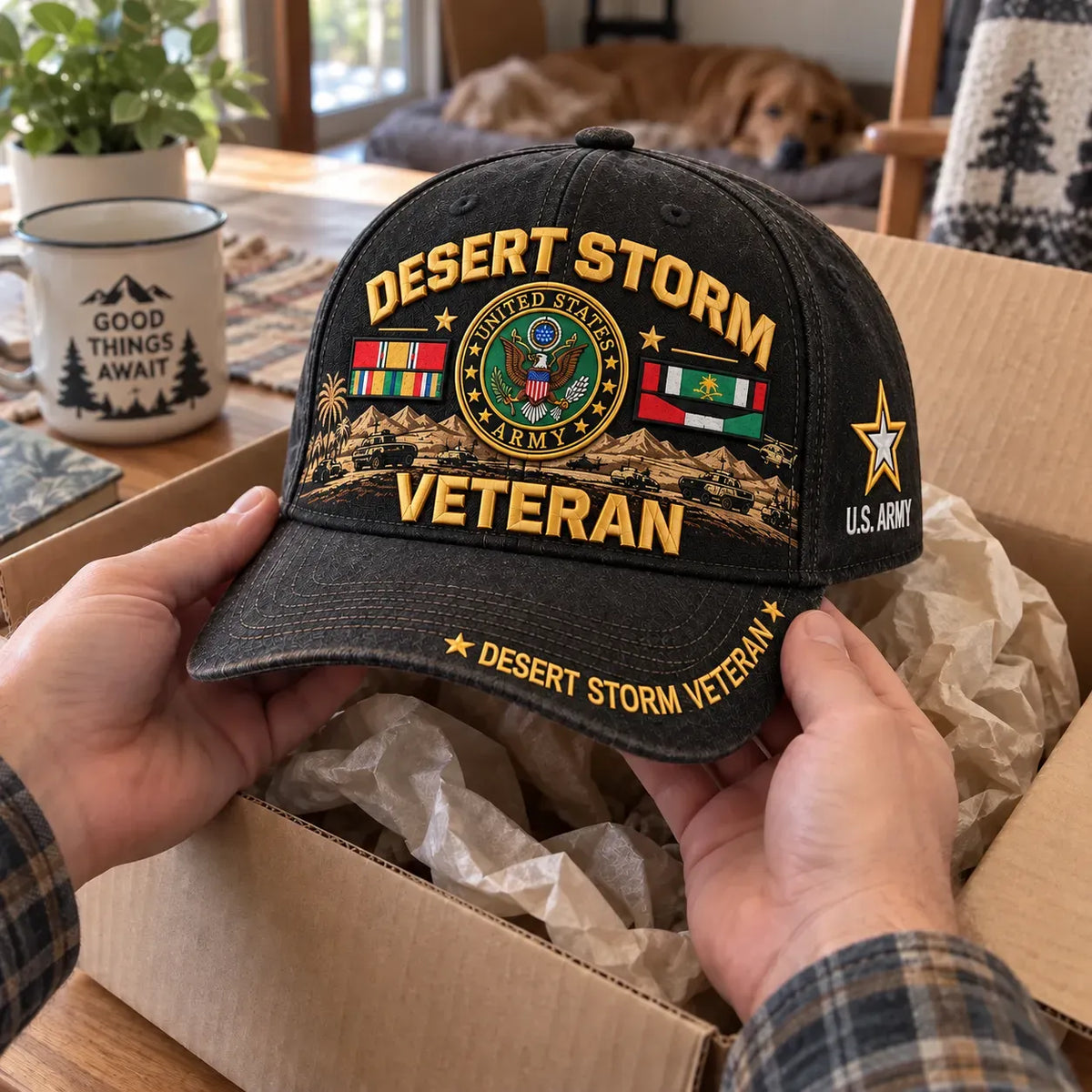 🎖️ Desert Storm Veteran Cap – Your Service. Your Pride. (1991–2026 - 35TH ANNIVERSARY)