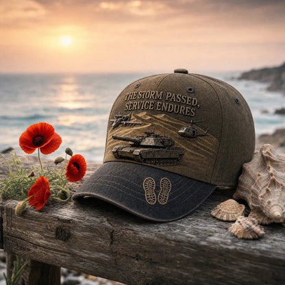 ⏳ Last Day 49% OFF – 🎖️ Desert Storm 1991 Veteran Cap | Vintage Washed Military Tribute 🧢