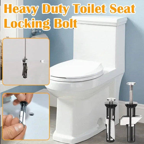Heavy-Duty Toilet Seat Bolt Kit 🔧 – 2-Piece Replacement Set