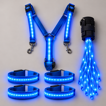 🔥Black Friday 50% OFF🏇LED Horse Night Riding Lights – Full-Body Glow Kit with Enhanced Visibility & 12 Lighting Modes✨