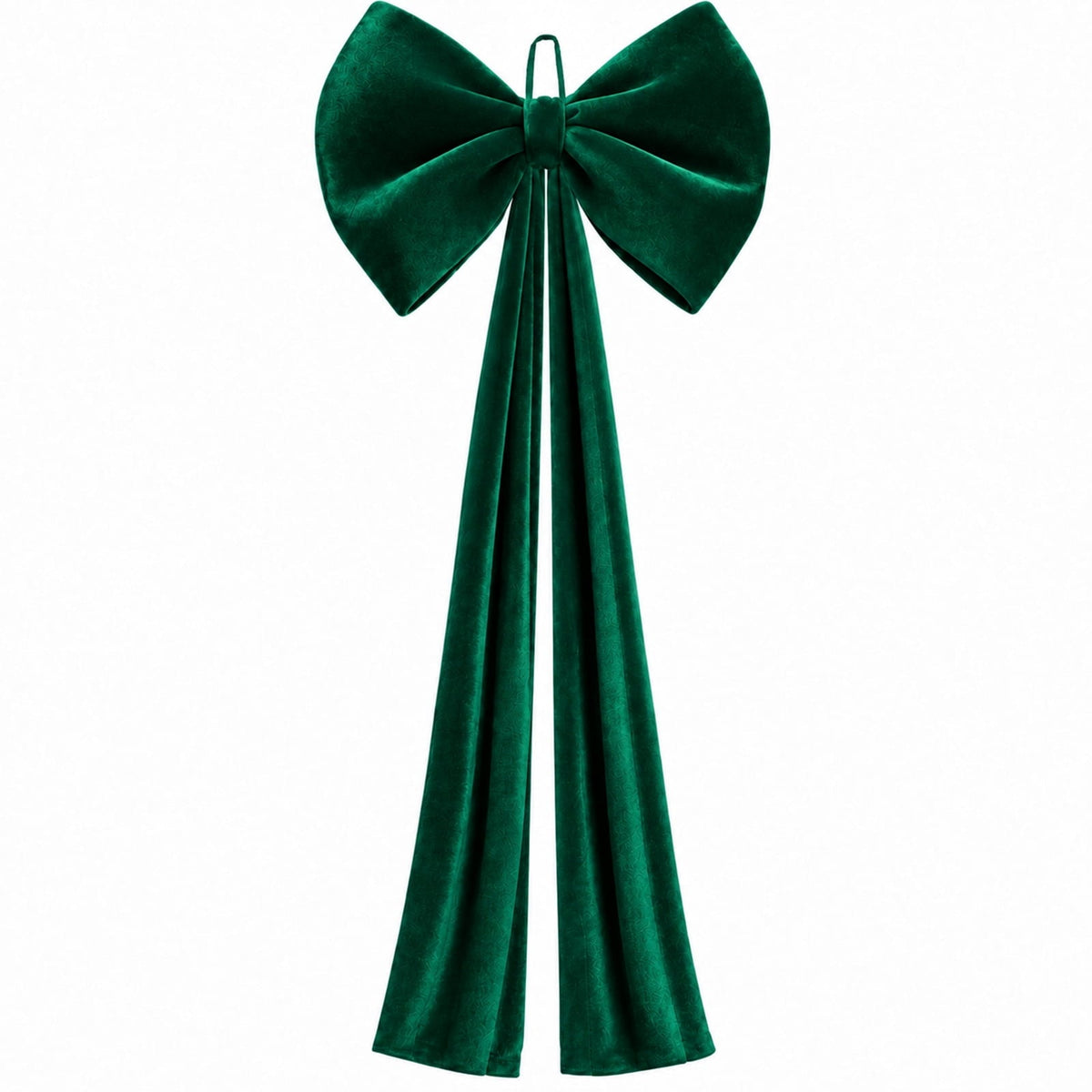 Velvet Christmas Tree Topper Bow, Large Bow for Christmas Tree Decorations