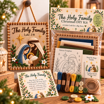 ✝️ Christmas Faith Fabric Weaving Kit