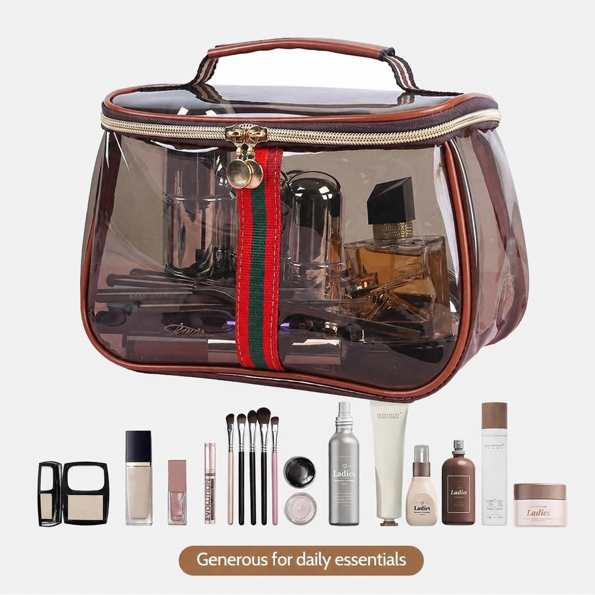 ✨💕Hot sale 49% OFF💖 3PCS New Retro Vintage Vanity Bag, Large Capacity Makeup Organizer for Women