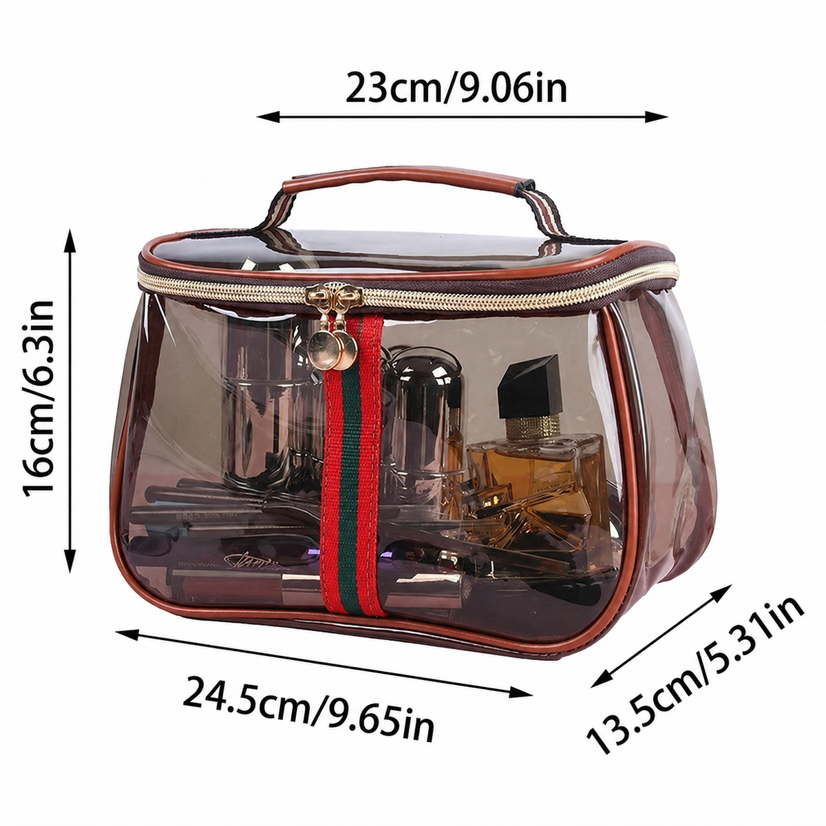 ✨💕Hot sale 49% OFF💖 3PCS New Retro Vintage Vanity Bag, Large Capacity Makeup Organizer for Women