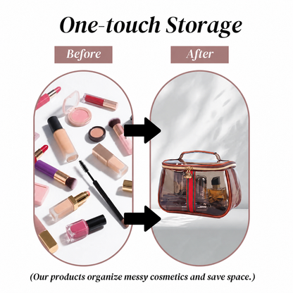 ✨💕Hot sale 49% OFF💖 3PCS New Retro Vintage Vanity Bag, Large Capacity Makeup Organizer for Women