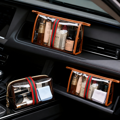 ✨💕Hot sale 49% OFF💖 3PCS New Retro Vintage Vanity Bag, Large Capacity Makeup Organizer for Women