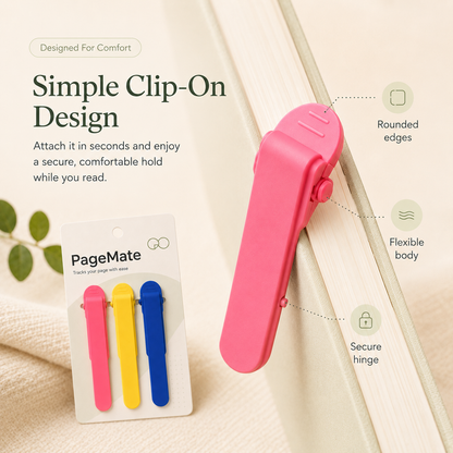 Automatic Page-Following Bookmark Clips