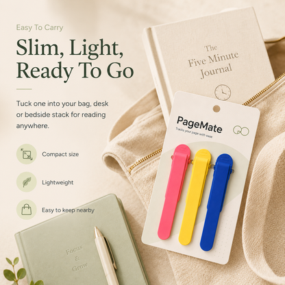 Automatic Page-Following Bookmark Clips