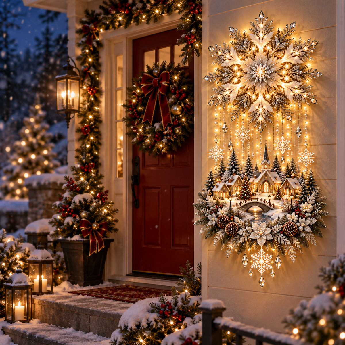 49%OFF🎄Christmas Magic Glow Garden Light – ⭐Light Up Your Holiday Wonderland