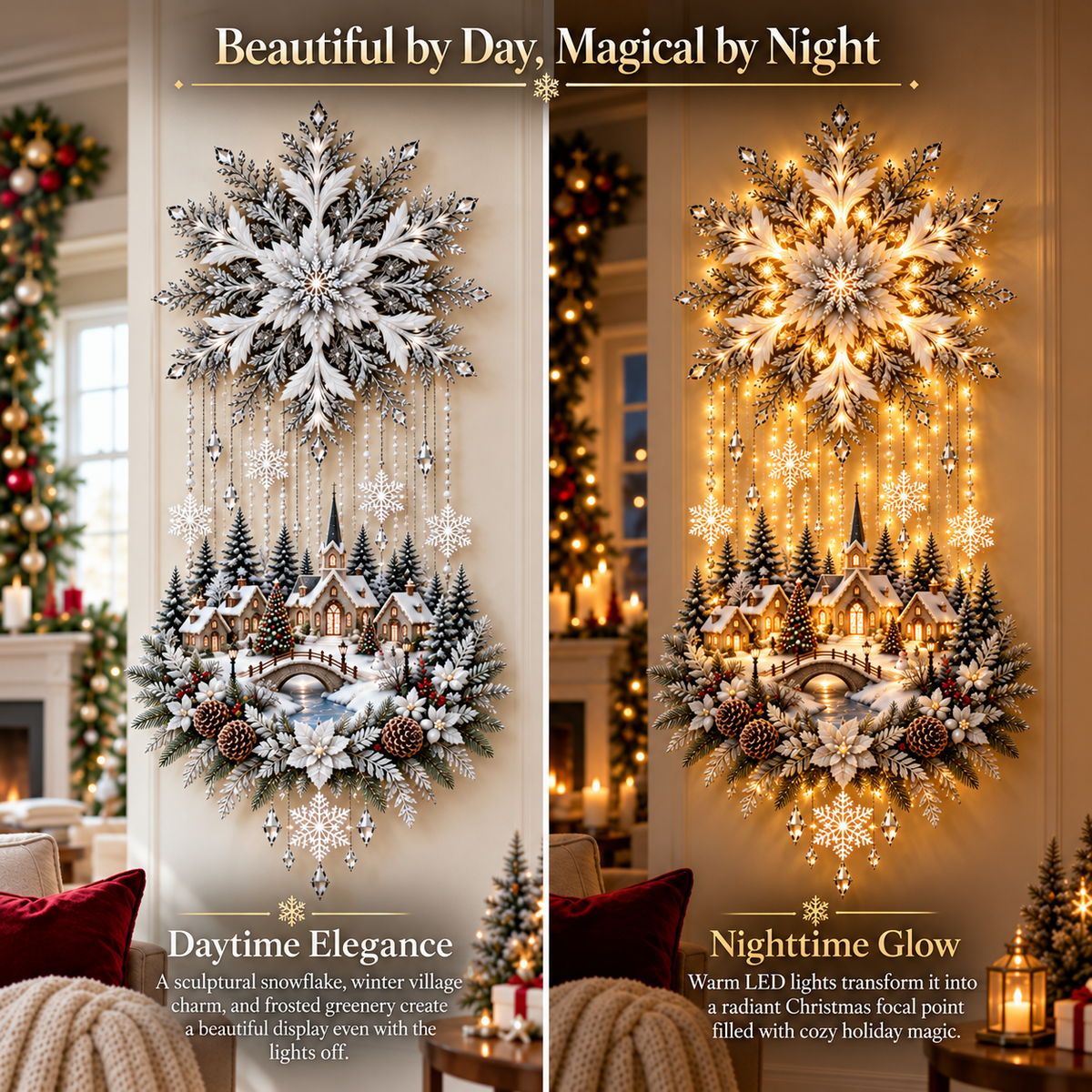 49%OFF🎄Christmas Magic Glow Garden Light – ⭐Light Up Your Holiday Wonderland