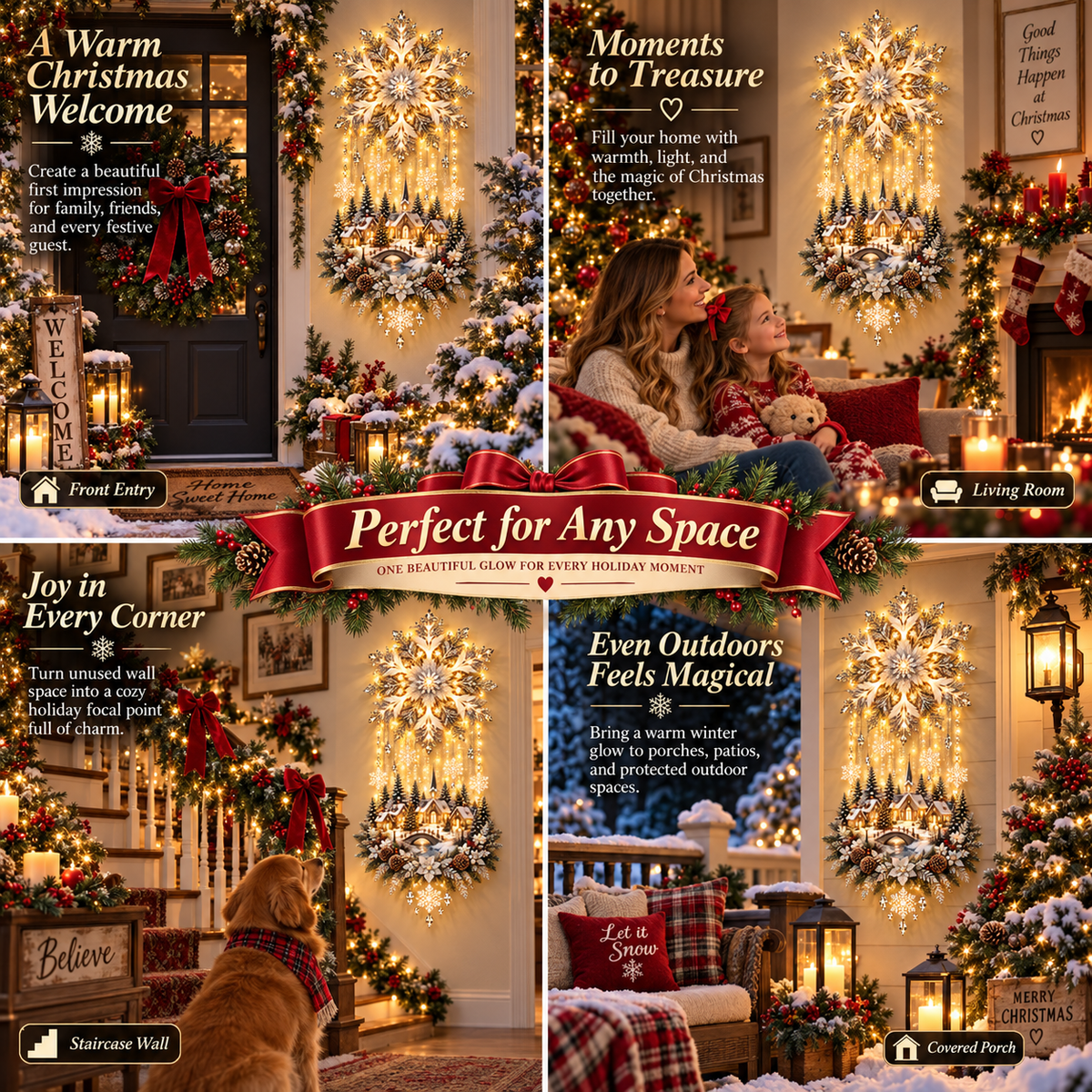 49%OFF🎄Christmas Magic Glow Garden Light – ⭐Light Up Your Holiday Wonderland