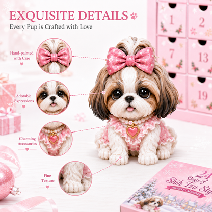 🎀NEW ARRIVAL - 🐾24 Days of Shih Tzu Style Advent Calendar – 24 Unique Shih Tzu Collectibles 🐾