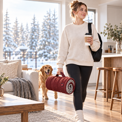 50% OFF🔥 Wearable Heated Blanket – Cozy Hands-Free Warmth