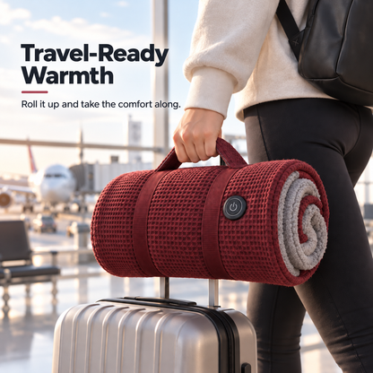 50% OFF🔥 Wearable Heated Blanket – Cozy Hands-Free Warmth