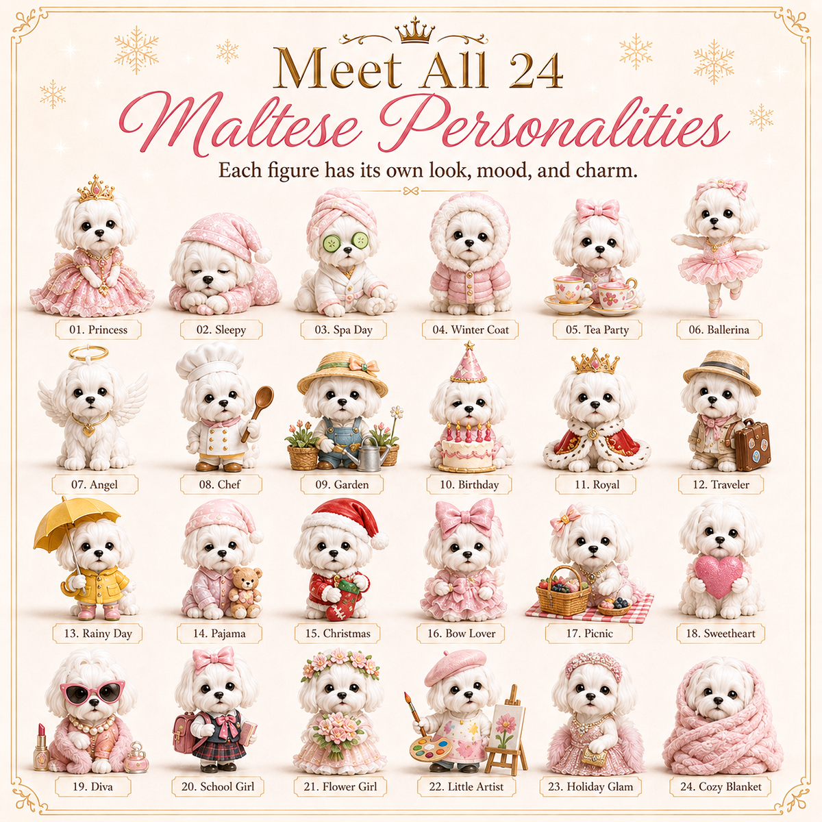 24 Days of Maltese Style™ Advent Calendar