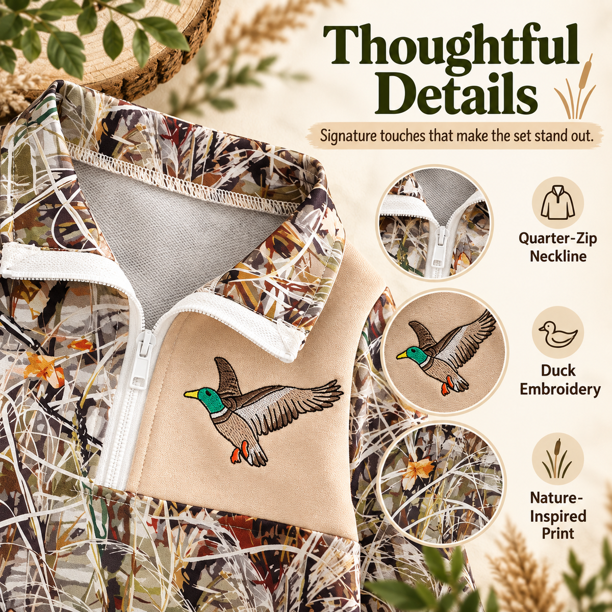 ✨Toddler Duck Camo Outfit Easy 2-Piece Style for Little Explorers