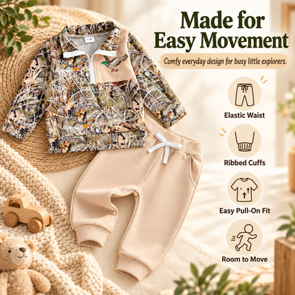 ✨Toddler Duck Camo Outfit Easy 2-Piece Style for Little Explorers