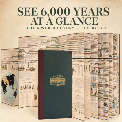 📜 Adams Time Chart 3.0 | 6,000 Years of Biblical & World History ✝️