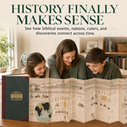 📜 Adams Time Chart 3.0 | 6,000 Years of Biblical & World History ✝️