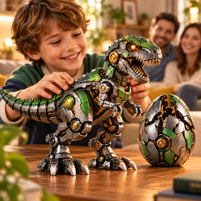 🦖🥚 HOT SALE🔥 Mechanical T-Rex Egg – From Mysterious Egg to Mighty Robotic Dinosaur! 🥚⚙️✨