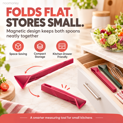 Polygons 3-in-1 Folding Measuring Spoons