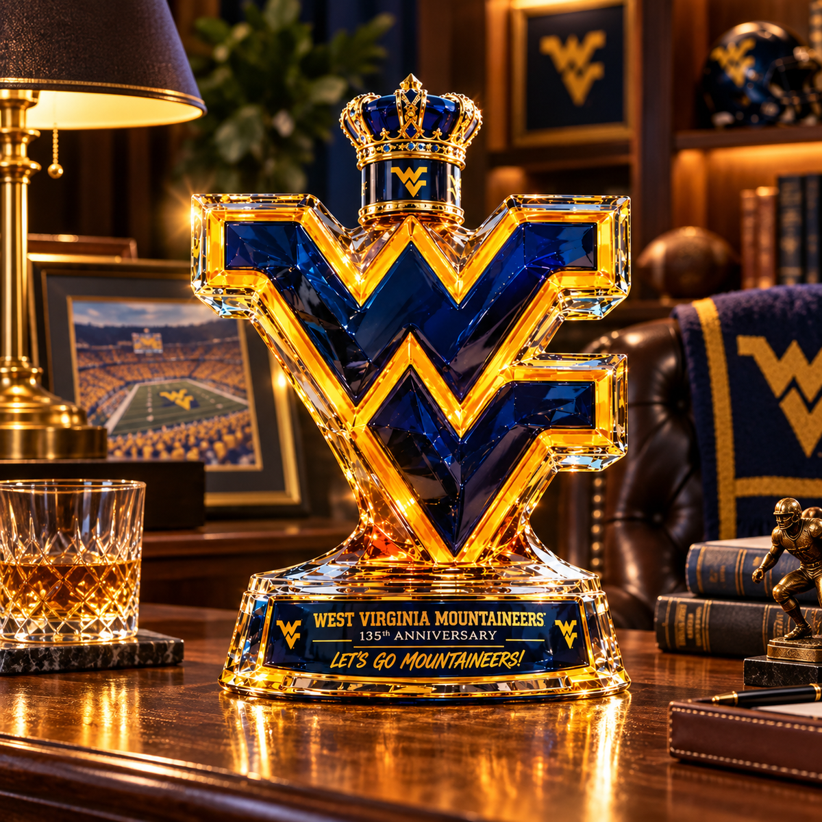 🏈 135th Anniversary Whiskey Bottle