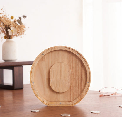 💛 Wooden Letter Piggy Bank – A Special Place for Their First Savings
