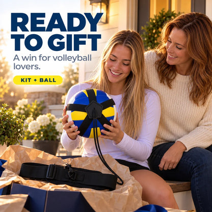 🏐 50% OFF – Solo Volleyball Serve Trainer – Practice Without a Partner