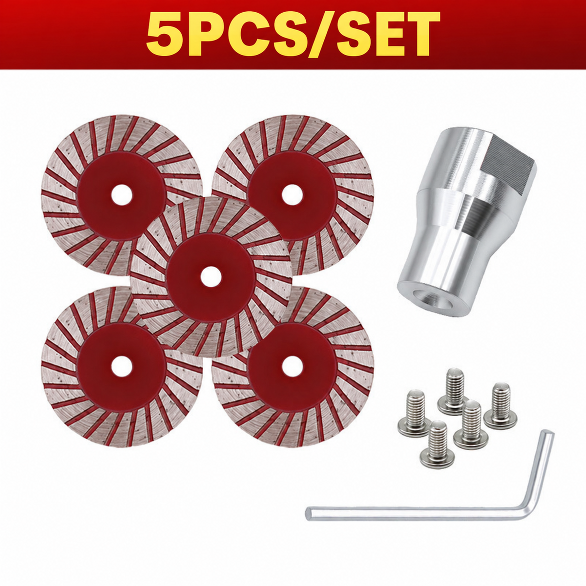 3-Pack Diamond Cutting Discs 💎 – 1.57" Precision Blades for Stonework