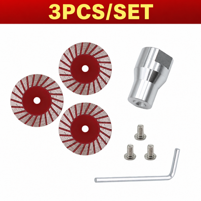 3-Pack Diamond Cutting Discs 💎 – 1.57" Precision Blades for Stonework