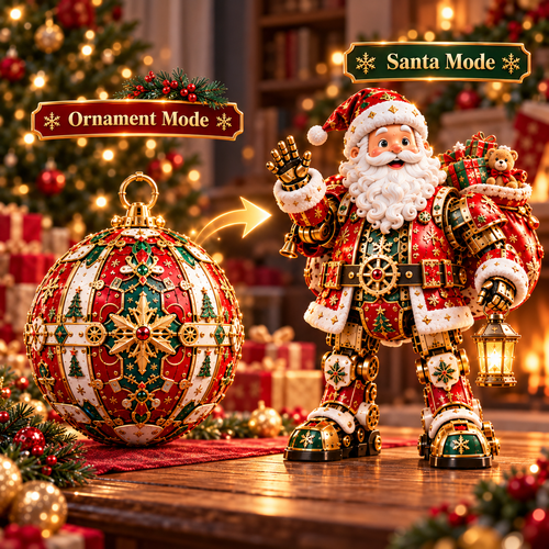 49% OFF🎅 2-in-1 Transforming Santa Claus™ – From Christmas Ornament to Magical Santa!