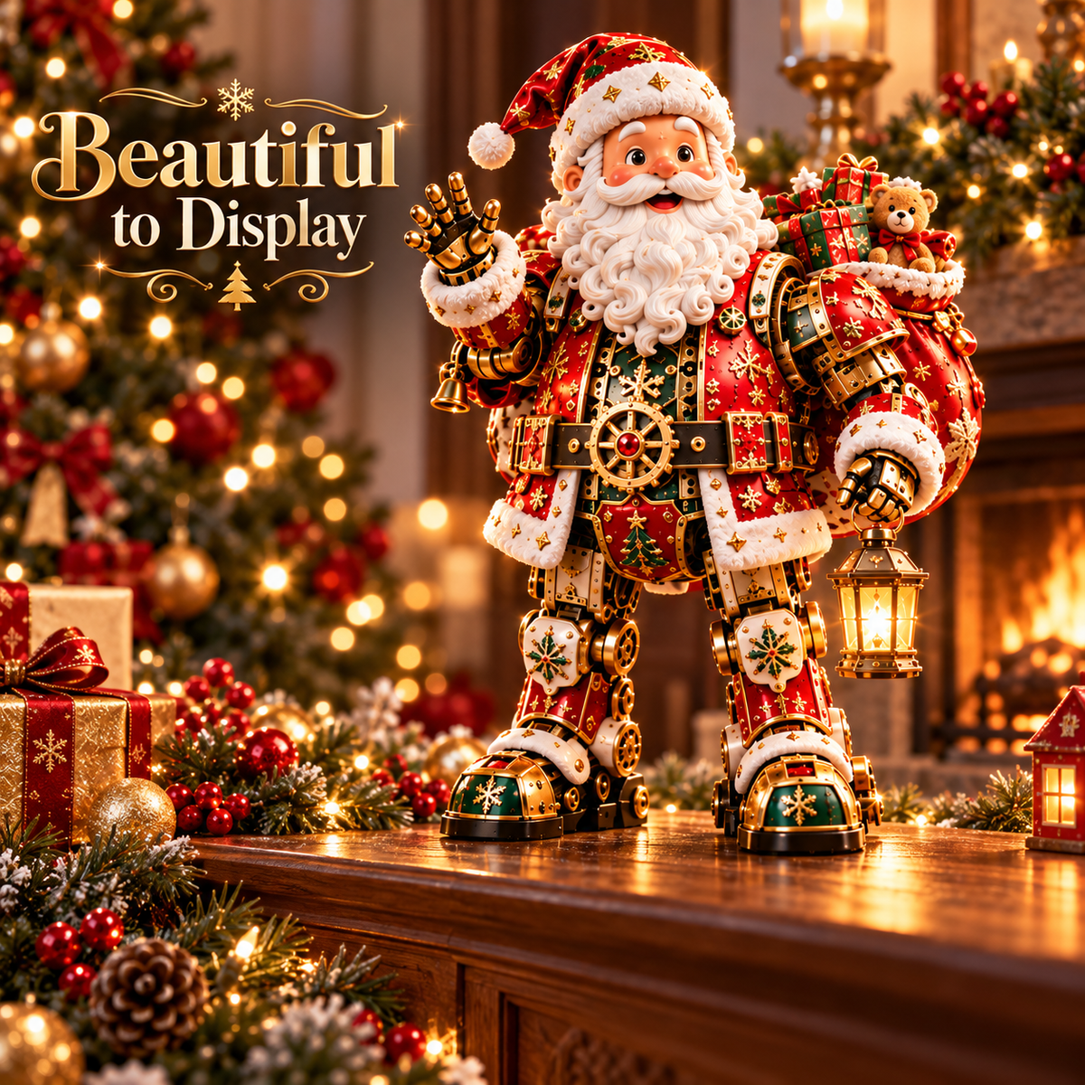 49% OFF🎅 2-in-1 Transforming Santa Claus™ – From Christmas Ornament to Magical Santa!