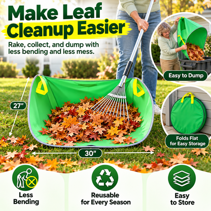🍂Garden Leaf Collection Tent🗑️