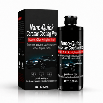 Nano Ceramic Coating Liquid for Cars – High-Gloss Paint Finish