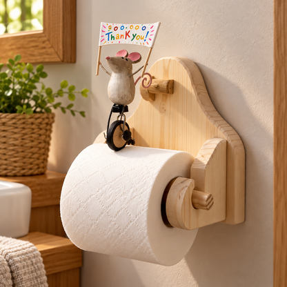 🐸 Creative Animal Toilet Paper Holder