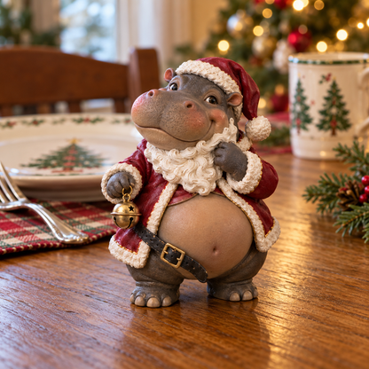 🔥🦛Merry Little Troublemakers – Christmas Hippo Collection