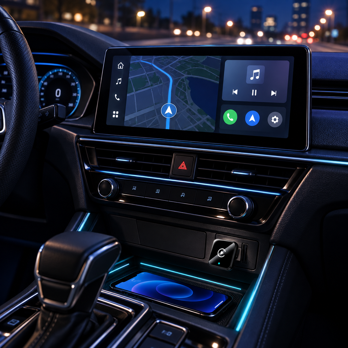 🤖2026 Plug-and-Play Wireless CarPlay Adapter for All Compatible Vehicles 🔌