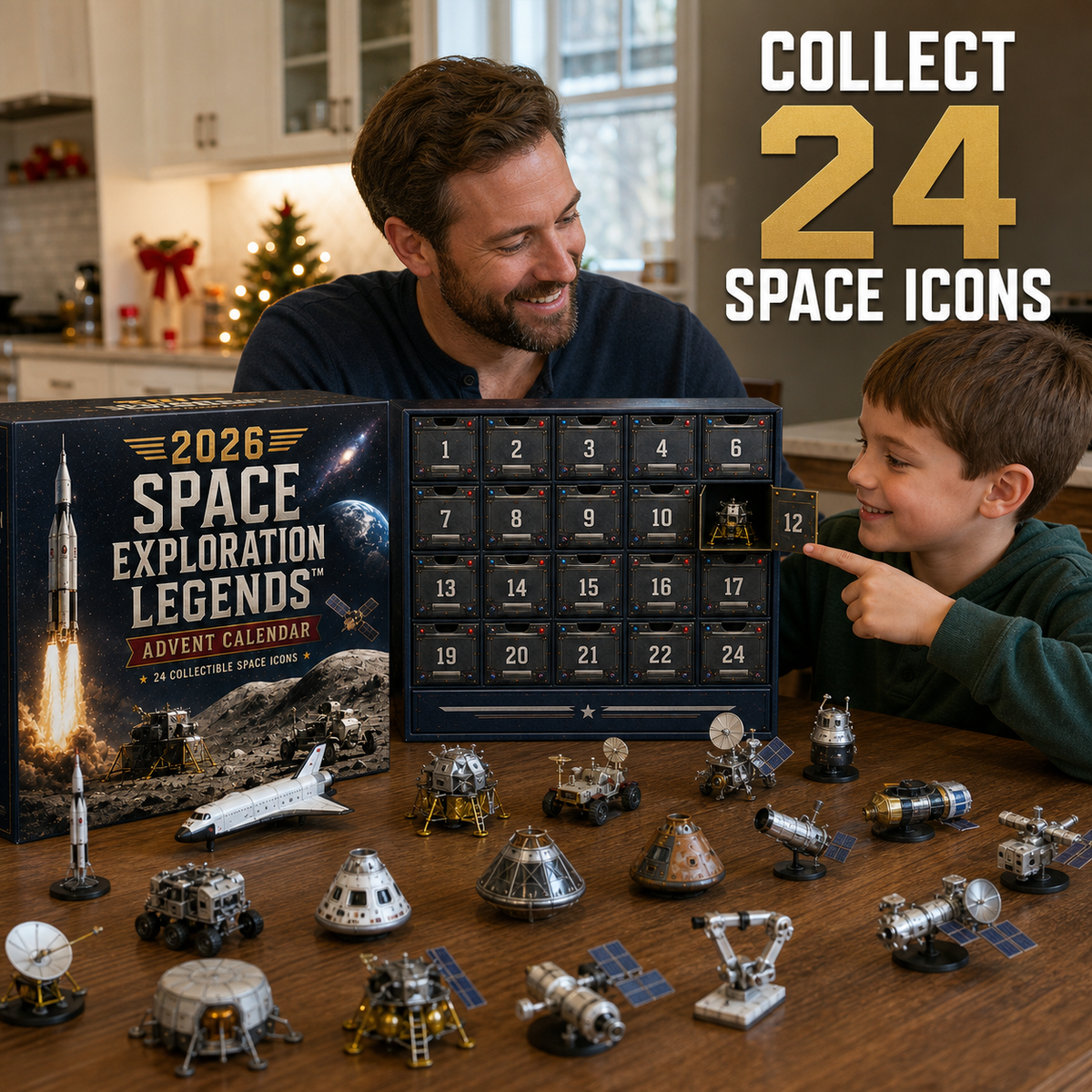 ✈2026 Space Exploration Legends Advent Calendar🎁