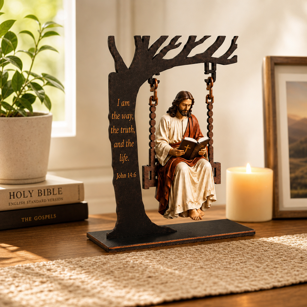 ✝️📚Christian Jesus Swing Ornament