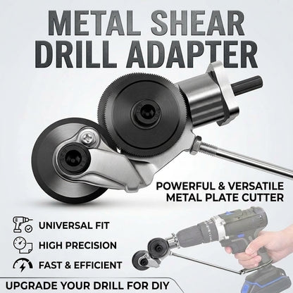 🔥Half Price Today - Metal Shear Drill Adapter