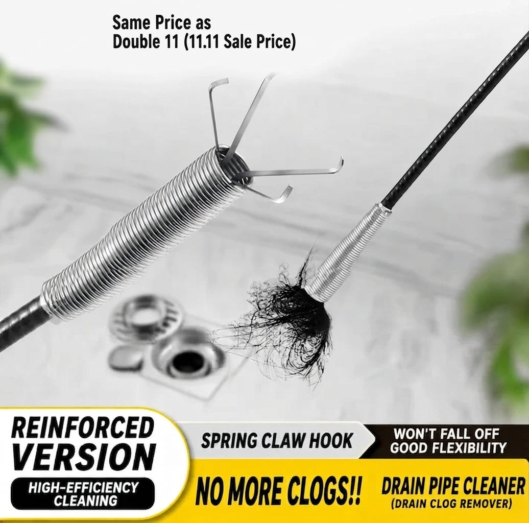 🔥50% off – a hit with German families：Professional Drain Cleaning Tool for Unclogging Kitchen Sinks