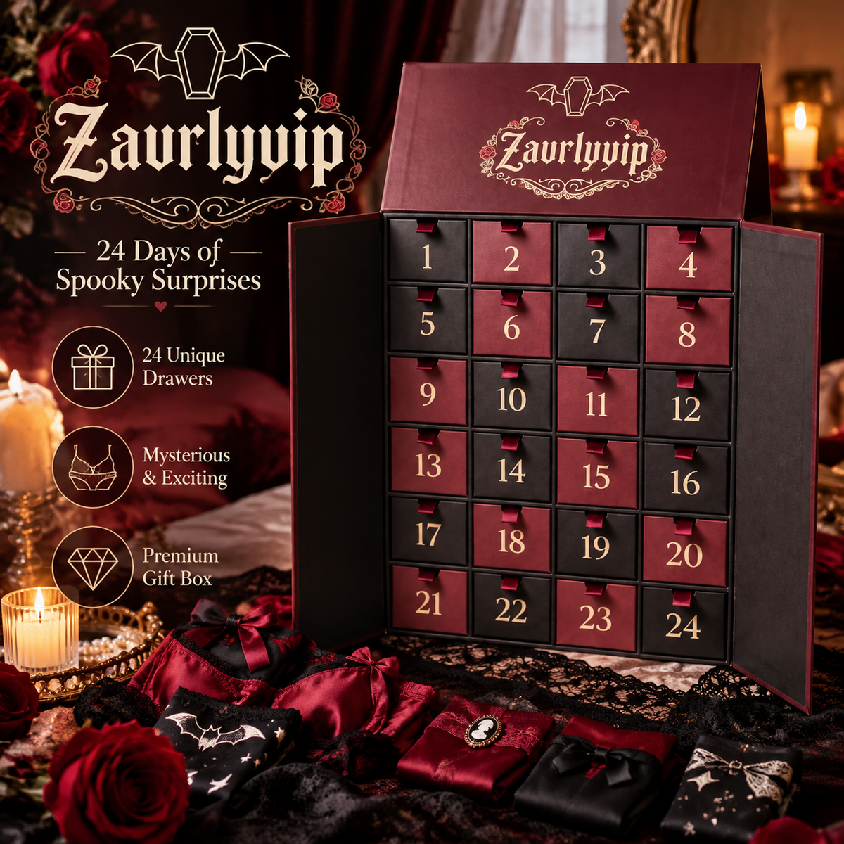 🎁24-Day Goth Thong Advent Calendar🔥