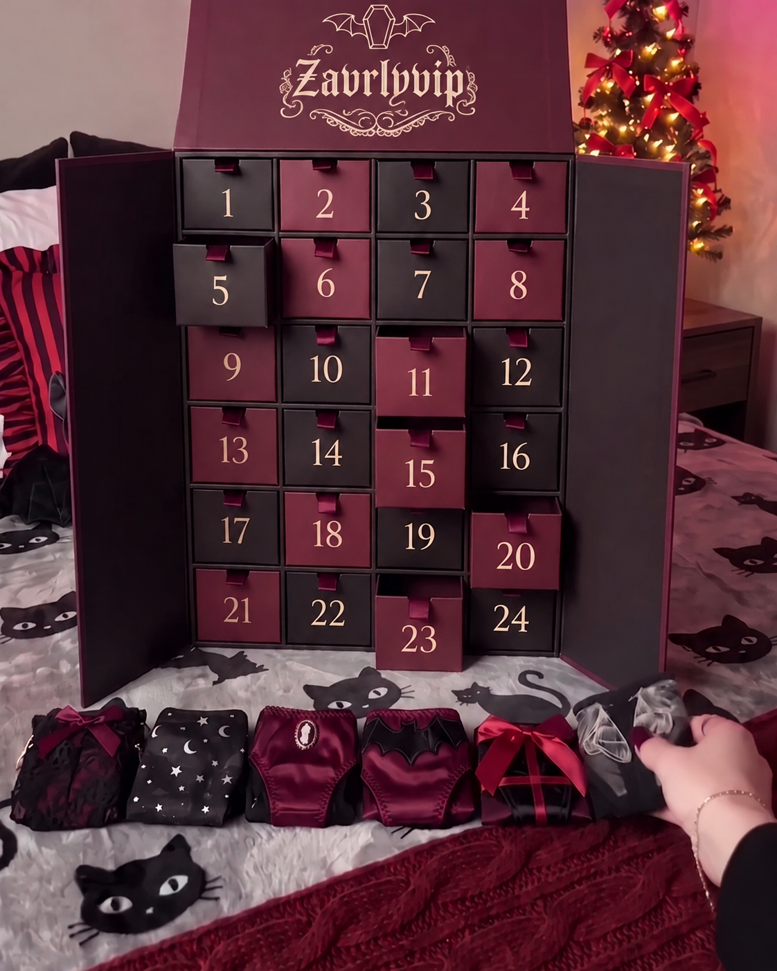 🎁24-Day Goth Thong Advent Calendar🔥