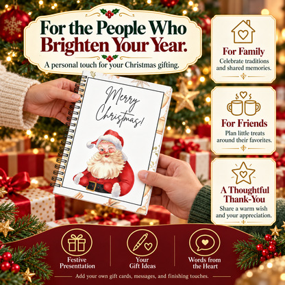 🎁 Christmas Gift Card Book – DIY Personalized Holiday Gift for Family & Friends