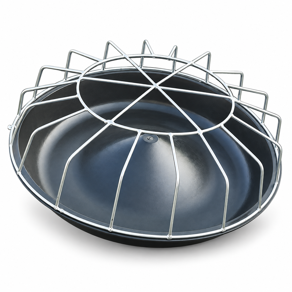 Large-Capacity Poultry Feeder 🐔 – Round Anti-Waste Chicken Feeding Station
